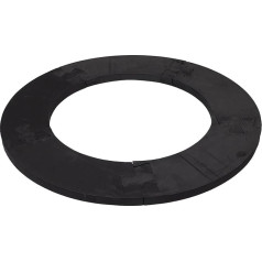 Toyvian Dartboard Protective Ring EVA Wall Protection Easy to Install for Standard Dartboards Playroom Wall Protector Black