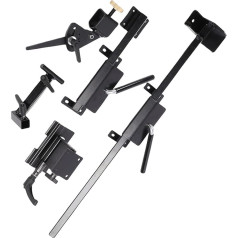 KIMISS Rotary Tool Sharpening Jig Steel 4 Axis Multifunctional Sanding Pen for 8 Inch Mill Woodworking Projects