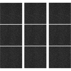 Wall Protection for Behind the Dartboard - Pack of 9 Self-Adhesive Composable Protection - Felt Wall Protectors | For Home Living Room Bedroom Game Sports Party Garden Holiday Daily