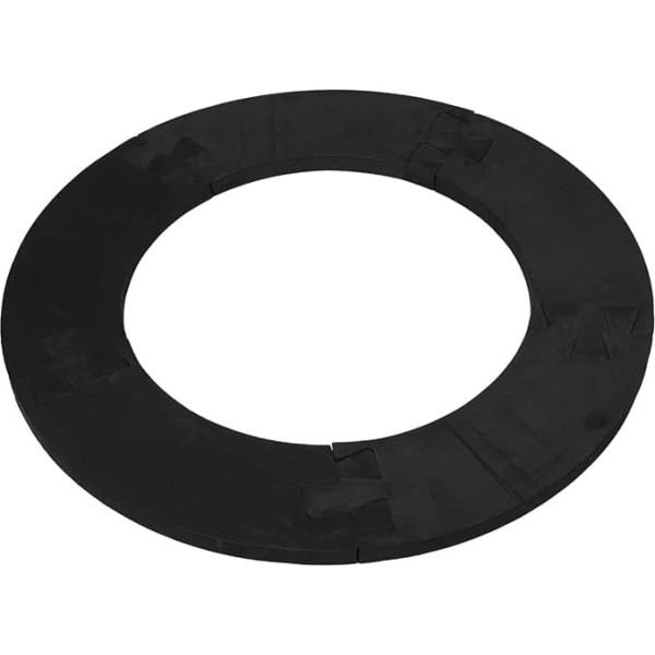 ibasenice Dartscheiben Wandschutzring Eva Schutzring Schwarz Dartscheiben Umrandungsschutz Leicht Tragbar Für Dartspiele Und Wandmontage