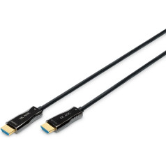 Hibrīda savienojuma kabelis aoc hdmi 2.0 premium highspeed 4k/60hz uhd hdmi a/hdmi a m/m melns 20m