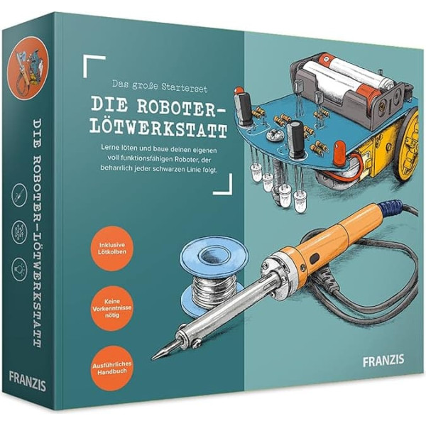 FRANZIS 67189 The Robot Soldering Workshop