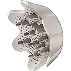 Shark XSKHD4DA FlexStyle Curl Defining Diffuser Attachment for Shark FlexStyle Blow Dryer Styling Tool for Wavy, Curly and Curly Hair, Enhances Natural Curls, Extendable Prongs, Stone