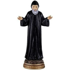 Figure of Saint Charbel 20 cm Resin Primary Picture Pattern of Those Who Suffer from Body and Soul Length (cm): 20
