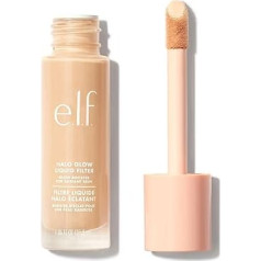e.l.f. Halo Glow Liquid Filter, Complexion Booster for a Radiant, Soft Focused Look, with Hyaluronic Acid, Vegan & Cruelty Free, 0 Fair