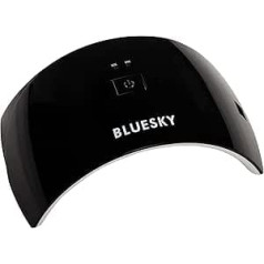 BLUESKY UV LED Lamp Nail Dryer for Gel Nail Polish with Intelligent Lamp Function, Open Design, 30s/60s Time Setting (BLUESKY UV/LED Lamp 24W)