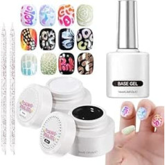 Gel-Nagellack, leichtes Maniküre-Werkzeug, Designs, Spitzen-Zeichnen, Nagelgel, für Reisen, Outdoor, Indoor, Geschäftsreisen, Schule, Freundin, Ehefrau, Freundin, Schwester, Tochter
