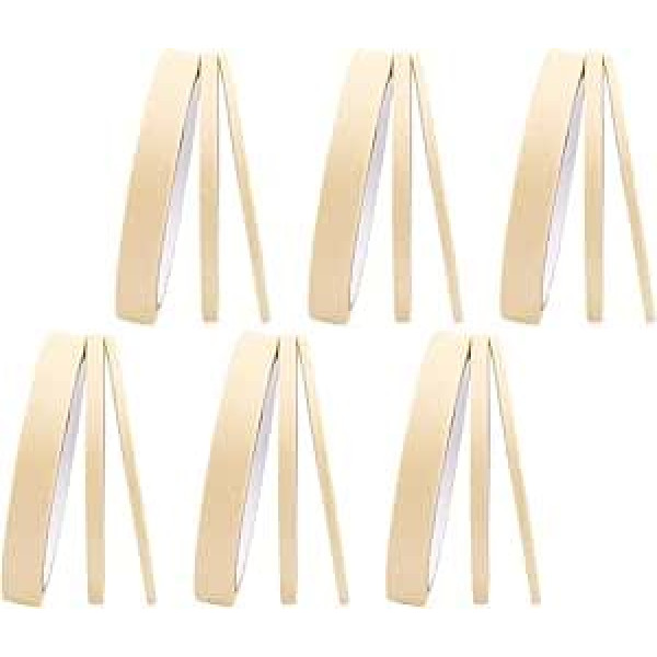 18 Rollen Nagellack Abklebeband für Nageldesign Säurefreies Geruchloses Klebeband in Verschiedenen Breiten Transparentes Nailart Zubehör für Selbstgemacht und Nagelstudio