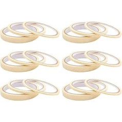 18 Rollen Nagellack Abdeckband 3 12Mm Maniküre Klebeband Nagelkunst Markierungsband für UV Gel und Acrylnägel Nagelstudio Heimgebrauch