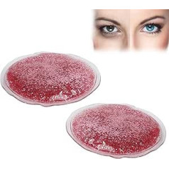 Gel Eye Mask, Reusable Eye Cooling Pad, Hot Cold Therapy, Eye Patches, Eye Patches, Cooling Eye Cover to Reduce Tired Puffiness, Dark Circles, Dry Eyes