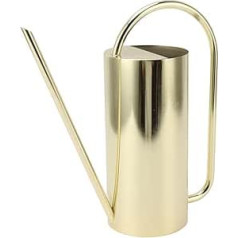 Fockety Watering Can for Indoor Plants, 1500 ml, for Indoor and Outdoor Use, Small Watering Can Made of Stainless Steel, Elegant Water Can with Long Spout for Indoor Plants, Garden Flowers, Bonsai