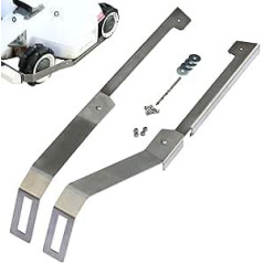 Stainless Steel Edge Protector for Mammotion Luba 1 & 2 up to 2024 Apron Bumper