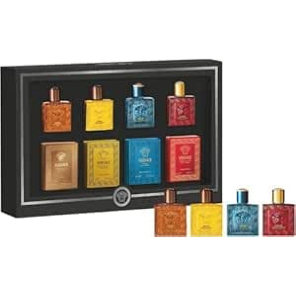 Versace Men's Miniature Collection Set 4 x 5ml