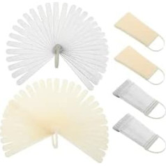 6 Sets Nagellack-Display Nagelstudiobedarf Nagelkunstartikel Nagelzubehör Nagelversorgung Nagelmusterstäbchen