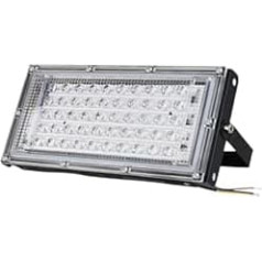 UV-Lampe zur Aushärtung, LED-UV-Flutlicht 50W/100W 395nm Bühnen-Schwarzlicht Ultraviolett-Flutlicht Aushärtungslampe Milbenlicht keimtötend(100W)