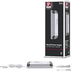 Paulmann 70976 Stripe MaxLED Power Supply Square Max. 150 Watt Light Strip White Plastic LED Strip