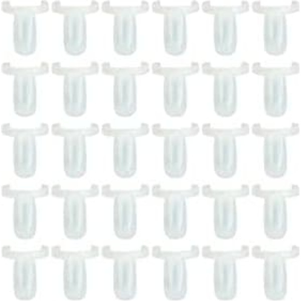 SAFIGLE 500 Nail Polish Display Rings | Tips for Practising Manicure | Fingernail Pattern Rings for Beginners and Professionals for DIY Accessories and Beauty Salons