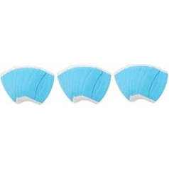 Mikinona 3 Boxes Side System Wigs for Toupees Extension Bands Front Glue Replacement Tape Practical Wig Accessories Toupee Stripes Shaped Hair Sticker Tip