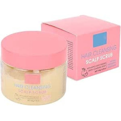 Hair Scrub Deep Cleansing Mild Gentle Ingredients Oil Control Scalp Exfoliating Shampoo for All Hair Types 150g