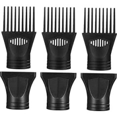 Hair Dryer Attachment Made of Durable Nylon, Lightweight Professional Nozzle for Voluminous, Shiny Hair Styling, Even Air Distribution, Suitable for Common Hair Dryers
