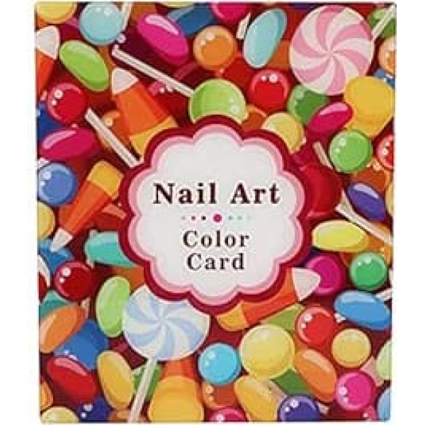 96 Colours Nail Colour Display Book Nail Tip Gel Politis Colour Card Chart Accessories Nail Polish Display Book Nail Colour Card Book Nail Polish Display Book Book