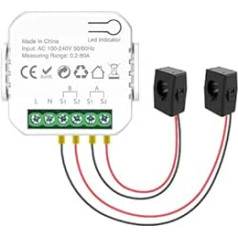 Intelligentes Stromzähler Sensormanagement ermöglicht Hausbesitzern detaillierte Einblicke in ihren Energieverbrauch. Intelligenter Energiezähler mit Stromsensorklemme