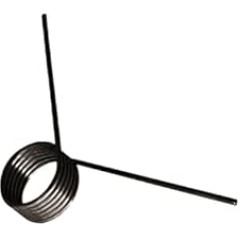 5 Stück V-förmige Torsionsfeder aus Edelstahl – 1,8 mm Drahtdurchmesser, 2/4/6 Umdrehungen, 45/90/180/240° inklusive Winkel(1.8x22x4turnsx180°)
