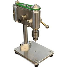 Bench Drill, Mini Drill, Micro Drill Table, Boutique Drill Table, Precision Watch Repair Drill Table, DIY Drill Table for Metal and Wood Projects (3P175MM)