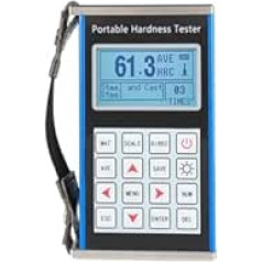 Härteprüfgerät, Digitaler Härteprüfer for Stahlguss, tragbares Metall-Leeb-Durometer HV HB HRC HRB HRA HS, LCD-Display, D-Typ-Schlagmessgerät