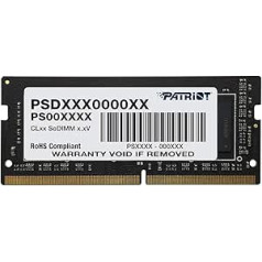 Patriot Signature Series DDR4 8GB (1 x 8GB) 2666MHz (PC4-21300) SODIMM Single Memory