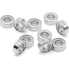 Lager, 10PCS SMR84ZZ Lager 4 * 8 3 mm ABEC-7 Edelstahl Kugellager geschirmt SMR84Z SMR84 Z ZZ,Verbesserte Haltbarkeit