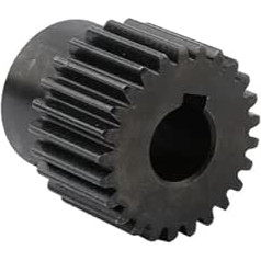 1pcs 1.25M 25T Carbon Steel Spur Gear with Step 12.7mm 14mm Inner Hole 1.25 Module 25 Teeth Router Engraving Motor Gear Reduzierungsritzel