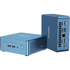 GEEKOM IT13 Mini PC with Intel i5-13600H 16GB RAM & 1TB SSD (Max 96GB + 4TB), Windows 11 Pro, 2X USB 4.0 | 8K 120Hz | SD Card Slot for Business/Office