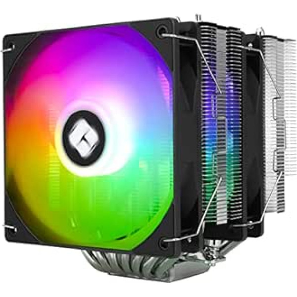 Phantom Spirit 120 SE ARGB CPU Cooler, Double Tower with 7 Heatpipes, Dual TL-C12B V2 PWM Fan, for AM5/AM4, Intel lga1851/1700/115x/1200, 154 mm High PC Cooling