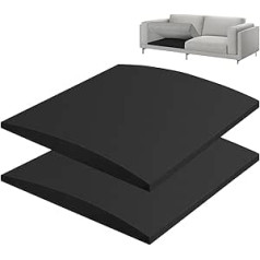 2pcs,Sofa-kissenstütze, 70 * 70cm Sofa Reparatur Schaumstoff, Gebogene Möbel-Sitzstütze, hochdichte Sag-Reparatur-Ersatz für Sofa, Couch, Zweisitzer-Stuhl