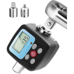 Digital Torque Wrench Adapter - Precision Converter and Gauge for Electronic Torque Tool with LCD Display, Includes 1/2