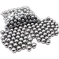 Bearing Balls, 1 kg, Carbon Steel Ball, Precision Steel Ball, Solid Ball, Round Steel Ball (5 mm)