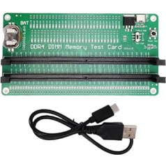 Fafeicy RAM-Speicher-Tester, Karte, DDR4-Steckplatz, Diagnoseanalysator, Professionelles LED-Lichtanzeige-Werkzeug für Laptop-Computer-Reparaturtechniker