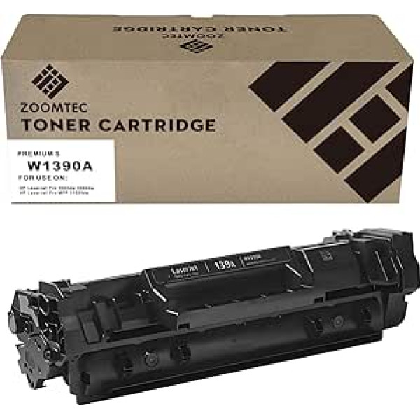 139A W1390A W1390X 139X Tonerkartusche Kompatibel mit Drucker HP LaserJet Pro 3002dw 3002dw LaserJet Pro MFP 3102fdw (1x Schwarz)