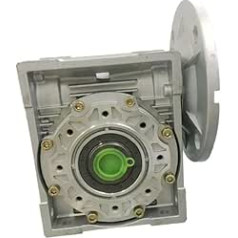 Worm Gear, NMRV40, Gearbox, RV40, Turbine Worm Gear with Round Input Flange 71B5 71B14 (Size: RV40-71B5, Colour: Ratio 30 to 1)