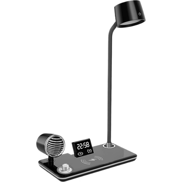 Schreibtischlampe – dimmbares Schreibtischlicht | Kabelloses Leselicht | kabellose Handy-Ladelampe | faltbare Beleuchtung mit wiederaufladbarem Telefon-Ladegerät | Leselampen