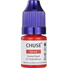 CHUSE PMU Hybrid Liquid Lips Pigments Shades 0.24 oz/7 ml (H304 Passion Peach)
