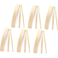 FOMIYES 18 Rolls White Nail Art Masking Tape Paper Colour Separated Tape Masking Tape for Manicure and Nail Art