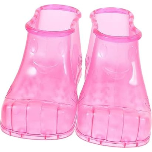 Anneome Foot Bathing Shoes Made of Durable PVC Waterproof Foot Soakers for Men and Women Practical Foot Bath Accessories for Home Hotel and Massage Non-Slip and Easy to Use Small