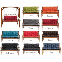 Garden Bench Cushion For Bench Cushion Bench Cushion Seat Cushion 180 x 60 x 50 cm Cushion Pad Seat
