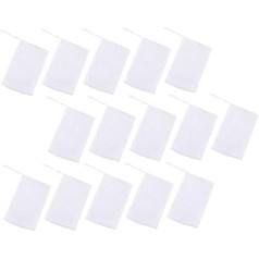 Pack of 100 Soap Foam Net Natural Soap Protectors Soap Drawstring Foam Shower Exfoliating Body Soap Drying Soap Soap Soap Residue Saver Soap or White
