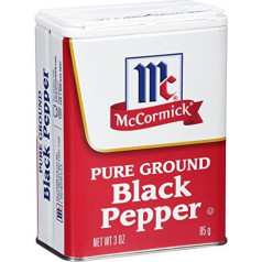 McCormick Black Pepper, Can, 3.00 Ounce by McCormick
