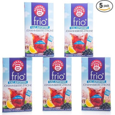 Teekanne Frio Currant Lemon Pack of 5 x 45 g