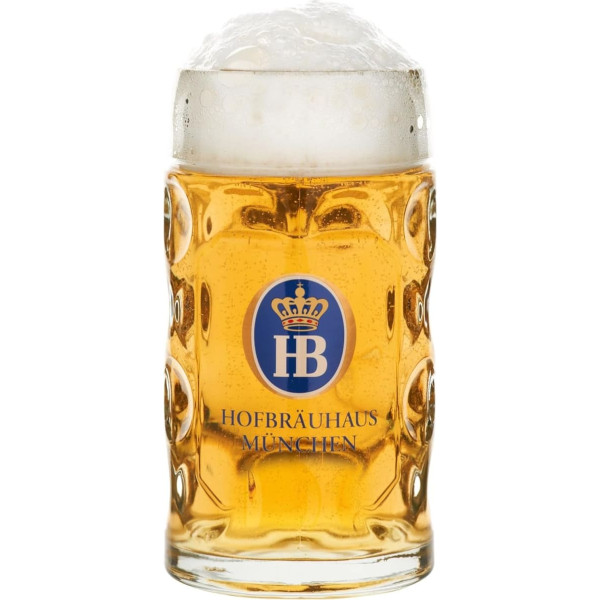 German Beer Mug Munich Hofbräuhaus München HB mug 1 liter King Werk KI 1000074