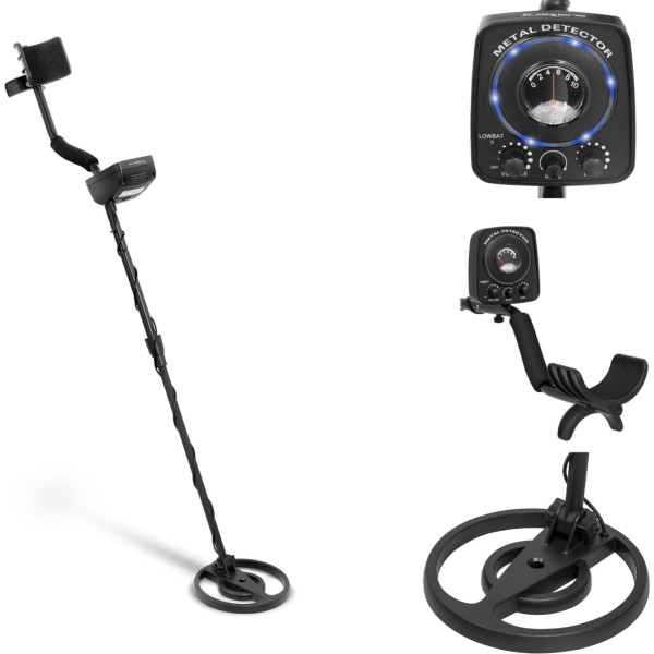 Ūdensnecaurlaidīgs metāla detektors 111 cm 1 m diapazonā SBS-MD-6